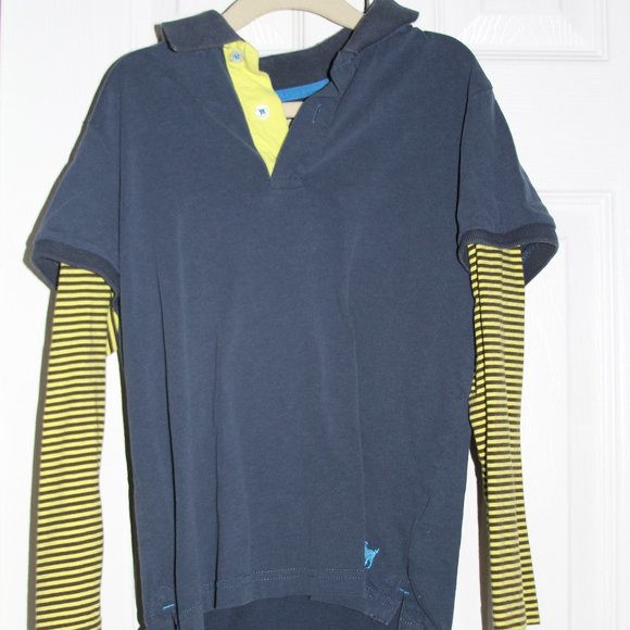 Mini Boden Other - Boy Mini Boden Long Sleeve Polo 6-7Y